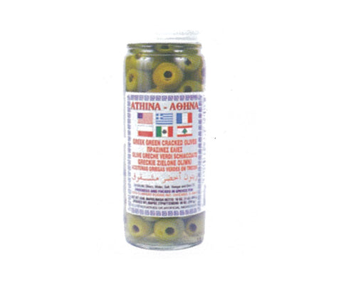 Greek Green Olives - Pitted