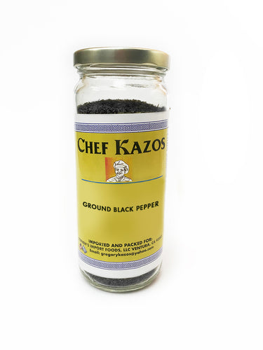 Chef Kazos Ground Black Pepper